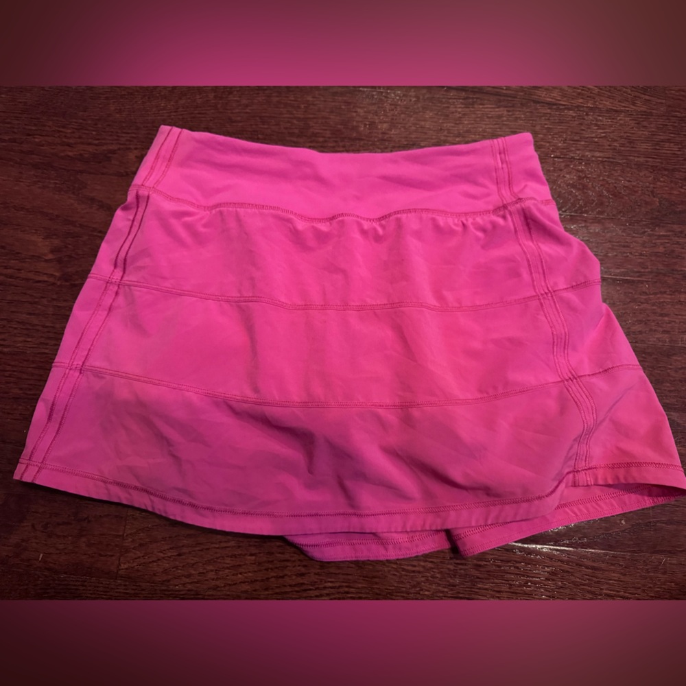 Lululemon Pace Rival skirt size 4-pink